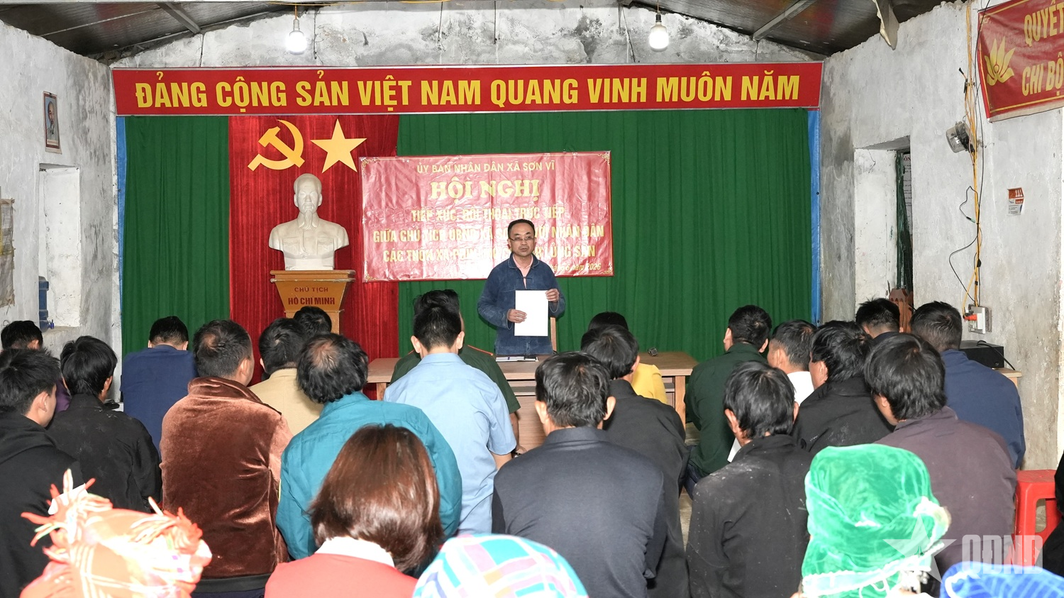 Xã Sơn Vĩ (Tuyên Quang): Tăng cường đối thoại, phát huy dân chủ ở cơ sở

